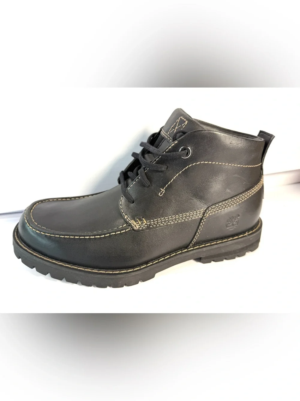 Timberland Unisex Black Chukka Lace-Up Boots